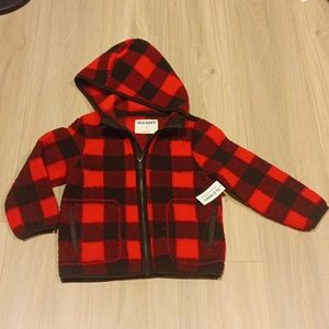 Old Navy fleece zip jacket